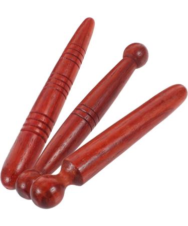 Minkissy 15-Piece Acupressure Stick & Wood Massage Tools Set for Face & Body - International Shipping Available - Buy Online on GoSupps.com