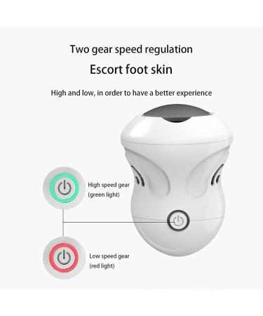WOBBLO Foot Dead Skin Remover Electronic Foot Callus Remover Portable Foot Scrubber - Foot Care Scrubber Callus Removal Tool for Foot Care - Buy Online on GoSupps.com