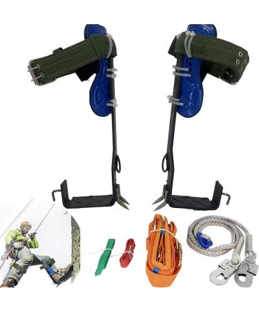 CDZHLTG Tree Climbing Equipment Set | Fall Protection Rope Climbing Belt & Gear for Outdoor Mountaineering - Buy Online on GoSupps.com