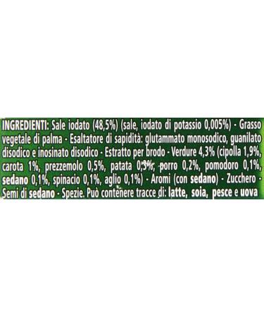  Italian Gourmet E.R. Star il Mio Dado 3-pack of vegetables with 9 preservative-free lactose-free and gluten-free vegetables + 400g Italian gourmet polpa - Buy Online on GoSupps.com
