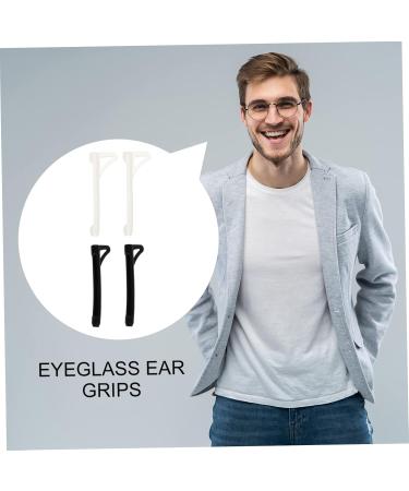 Osaladi Anti-Slip Glasses Holder & Ear Pads - 10 Pairs Black | Premium Glasses Accessories - Buy Online on GoSupps.com
