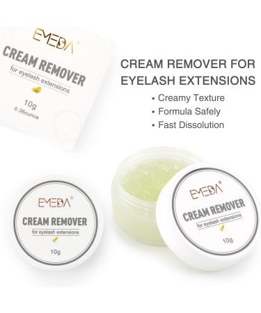 EMEDA Eyelash Extension Remover Cream 10g - Professional Lash Glue Remover for Quick Dissolving of Adhesive in 60s - Buy Online on GoSupps.com