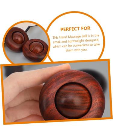 Buy Orfofe Boho Flowerpot Baoding Balls - Wooden Massage Balls for Stress Relief & Hand Training - Buy Online on GoSupps.com