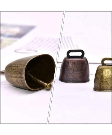 Buy 4-Piece Cattle & Sheep Bells Set | Loud Iron & Bronze Grazing Bells - Ancient Handcrafted Ornaments - Buy Online on GoSupps.com