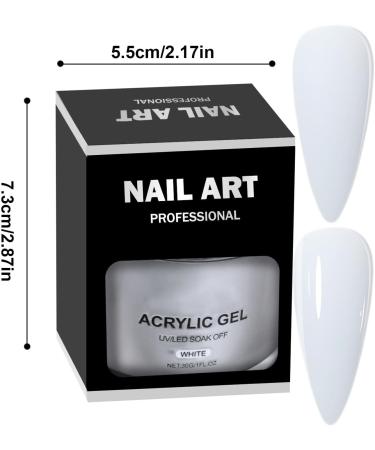 Poly Gel Nail Extension 30g Nail Strengthening Gel Manicure Hardener for Sculpting and Strengthening for Beginners and Women - Buy Online on GoSupps.com
