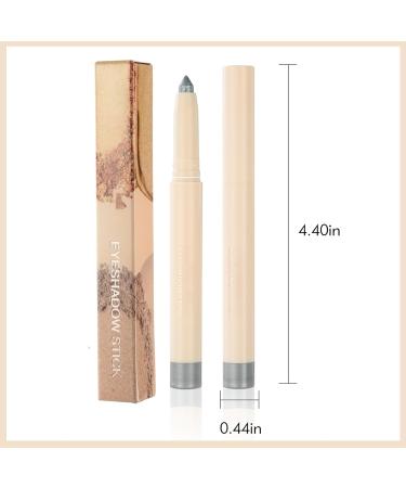  Erinde Erinde Crayon paupi res vert mat Green Cream Eyeshadow Stick Crayon eyeliner Long Lasting & Waterproof Metallic Eye Makeup - Buy Online on GoSupps.com