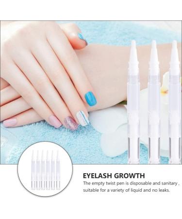 Lurrose Empty Nail Oil Twist Pens - Cosmetic Lip Gloss Container for Cuticle Oil & Eyelash Growth - Brush Tip Applicators - Liquid Tube - Buy Online on GoSupps.com
