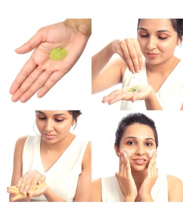 BRILLARE Neem Face Wash for Acne & Pimples | 100% Natural Powder with Bergamot | Clear Skin Solution | 30g - International Shipping - Buy Online on GoSupps.com