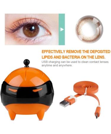 Portable USB Contact Lens Cleaner - Ball Mask Shape Automatic Cleaning for On-the-Go | International Shipping - Buy Online on GoSupps.com