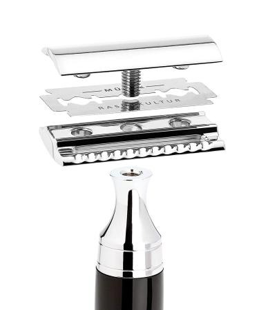 MHLE TRADITIONAL R89 Double Edge Safety Razor - Premium Barbershop Quality Razor for Men - Buy Online on GoSupps.com