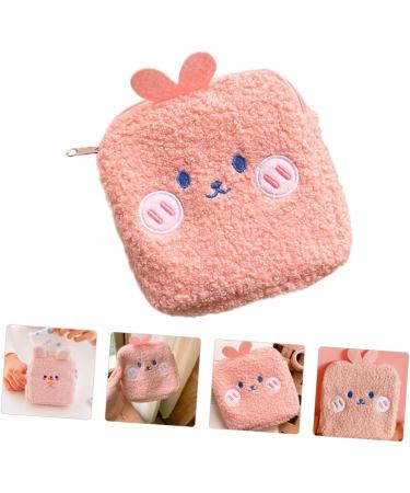 ABOOFAN Cute Rabbit Shape Cosmetic Towels - 3 Pack Travel Napkins for Girls | Perfect for Makeup & Pocket Convenience | 14x14cm - Buy Online on GoSupps.com