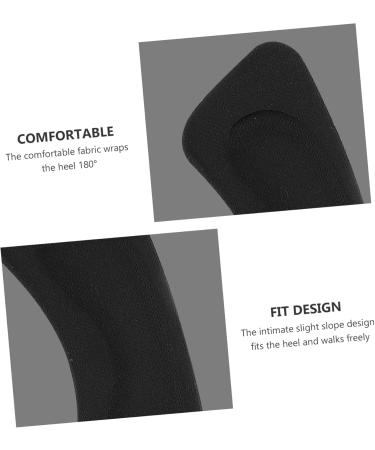 FOMIYES 20 Pairs Heel Stickers - Black Heel Cushion Pads for High Heels | Comfort & Support Foot Inserts - 4D Foam Technology - Buy Online on GoSupps.com