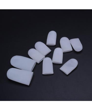 HEALLILY 5 Pairs Toe Caps Protectors for Corn Blisters Pain Relief - Size L and Size S - Pack of 5 - Buy Online on GoSupps.com