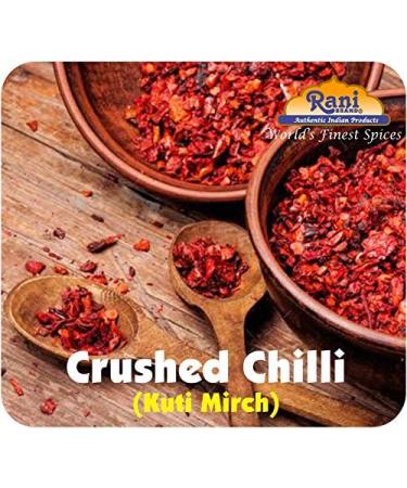 Rani Crushed Chilli (Pizza Type Cut) Indian Spice 80oz ( 5lbs) 2.27kg Bulk PET Jar All Natural | No Color Added | Gluten Friendly | Vegan | Non-GMO | No Salt or fillers Crushed Chilli (Jar) Net Wt. 80oz (5lbs) 2.27kg - Buy Online on GoSupps.com