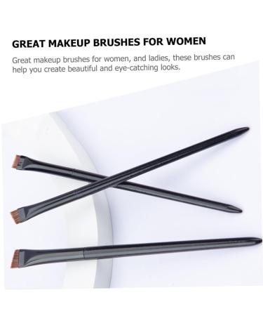 Angled Eyeshadow & Eyeliner Brush Set | Precision Makeup Tools for Flawless Eye Looks - Buy Online on GoSupps.com