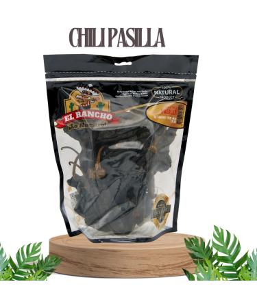 Pasilla Mexican Chili EL RANCHO Whole and Dried 175g //Authentic Flavor Supreme Quality - Buy Online on GoSupps.com