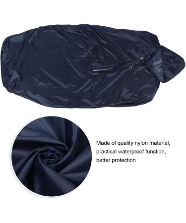 Hooded Wheelchair Rain Cover Nylon Waterproof Soft Reusable Wheelchair Rain Coat Blue Rain Cape Wheelchair Waterproof Poncho Raincoat with Back Slot for Self-propelled Wheelchair - Buy Online on GoSupps.com