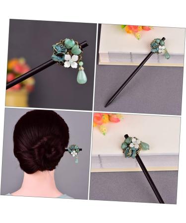FRCOLOR Hanfu Hairpin Wooden Hair Stick Chinese Retro Hairpins Bun Hair Clip Chinese Bridal Hair Pin Japanese Hair Sticks Chinese Hair Sticks Vintage Classic Bride China - Buy Online on GoSupps.com