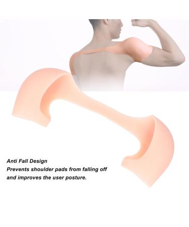DAUZ Breathable Silicone Shoulder Pad - Soft Comfortable Support for Men & Women | Ideal for Parties | S Size White Skin Color - Buy Online on GoSupps.com