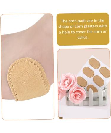 CLISPEED 25 Sheets Anti-wear Corn Stickers Abrasion Proof Cushion Bunion Cushions Prevention Shoe Inserts Calloused Feet Remover Pads Feet Toe Protector Foot Cotton Sports Stickers - Buy Online on GoSupps.com