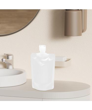 POPETPOP Shampoo Travel Container 1 Set Travel Lotion Refill Bag Funnel Cosmetic Stickers Container X1 Travel Squeeze Pouch - Buy Online on GoSupps.com