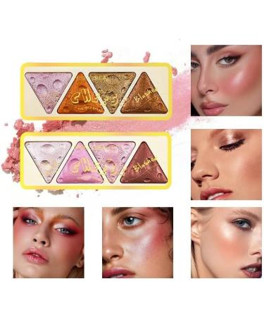 3PC concealer Natural Brightening Waterproof Sweat proof Pearlescent Powder powder blusher Highlight eye shadow Disk (Color : A02 Size : 3PC) 1 count (Pack of 1) A02 - Buy Online on GoSupps.com