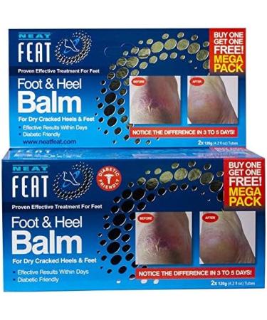 Neat Feat Foot & Heel Balm 100G - Moisturizing and Soothing Foot Treatment - Buy Online on GoSupps.com