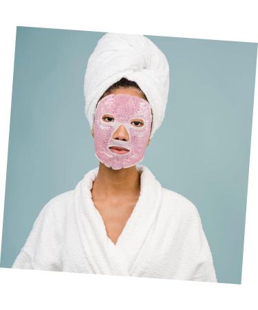 Mobestech Ice Beauty Reusable Gel Covering Ice Facial Glove Clips for Kids Hot Cold Women Compress Facial Masking Full Ice Pad Facial Miss Hot and Cold Pink Cosmetic PVC 31x20cm - Buy Online on GoSupps.com