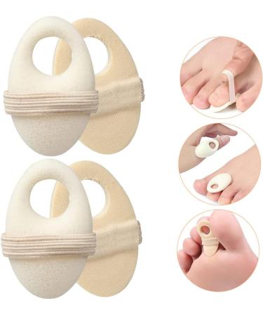 FRCOLOR 4 Pairs Toe Corn Stickers Feet Pad Comfortable Toe Pads Feet Corns Pad Foam Cushion Corn Pads Patches Corn Pads Elastic Foot Wear Sleeve Men and Women - Buy Online on GoSupps.com