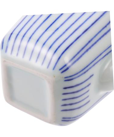 Zerodeko 3pcs Ceramic Soy Sauce Pot Mini Seasoning Bottles Gravy Boat with Lid Sauce Container Liquid Vinegar Jar Condiment Pot Oil Jar Japanese Oil Dispenser Ceramics Spice Jar Vintage 8X7.5X5CMx3pcs Bluex3pcs - Buy Online on GoSupps.com