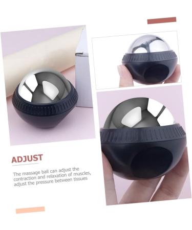 Collbath Stainless Steel Massage Ball | Portable Roller Massager for Relaxation & Muscle Relief - Buy Online on GoSupps.com