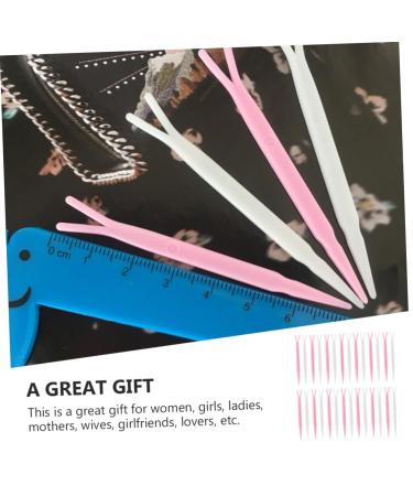 NOLITOY 100pcs Double Eyelid Y-Shaped Fork - Makeup Fork Glue Tape & Nail Display Stand - Eyelid Aid Cosmetic Accessories - Buy Online on GoSupps.com