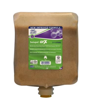 Deb Group 3.25 Liter Refill White Solopol GrittyFOAM Foam Soap (2 Per Case) 14.65 Fl Oz (Pack of 15)