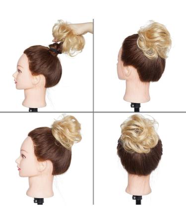 100% Human Hair Tie - Smooth Hair Parting & Updos | 23g Bleach Blonde 613# - Buy Online on GoSupps.com