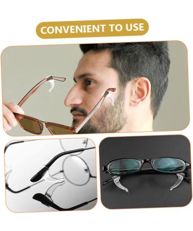 Lurrose 60 Pairs Anti-Cover Glasses | Comfortable Non-Glass Handle Eyewear with Ear Protectors | Portable Pebble Gel Holders International Shipping Available - Buy Online on GoSupps.com