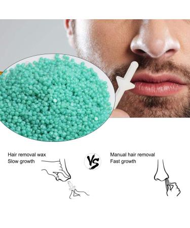 Nose Wax for Men & Women - Safe Nasal Hair Removal Kit with Lace Applicator | 50g Hard Wax - Buy Online on GoSupps.com