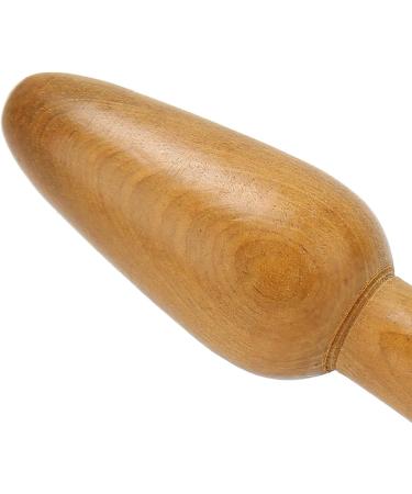 Premium Wooden Double Head Foot Massage Tab - Ergonomic Portable Acupuncture & Relaxation Tool for Home Travel & Office - Buy Online on GoSupps.com