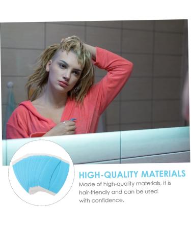 Housoutil 23 Sheets Double Sided Wig Film Hair Extension Holder Hair Wig Tape Double Side Tape Hair Extension Tape Strips Waterproof Tape Toupee Tape Paper Accessories Water Proof - Buy Online on GoSupps.com