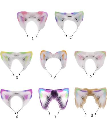 amangul Cosplay Ear Headband Woman Students Carnivals Anime Character Hairband Ears Headbands Plush Christmas Hair Hoop(5) - Buy Online on GoSupps.com