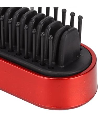 Hair Straightener Brush - 2600mAh USB Charging Even Heating Ergonomic Design for Home & Travel - Buy Online on GoSupps.com