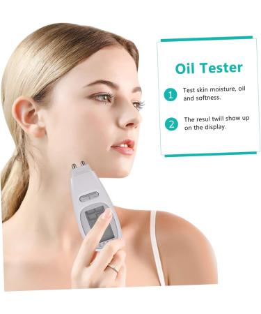 Veemoon 1 Set Moisture Tester Skin Care Device Digital Skin Meter Skin Test Pen Face Abs White Detector - Buy Online on GoSupps.com