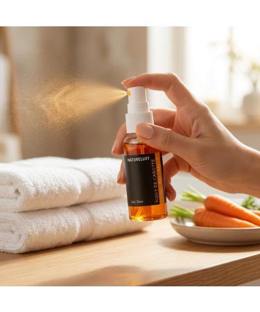 Huile de Carotte 30 ml Spray - Sans Parab nes - Pour Tous Types de Peau - Buy Online on GoSupps.com