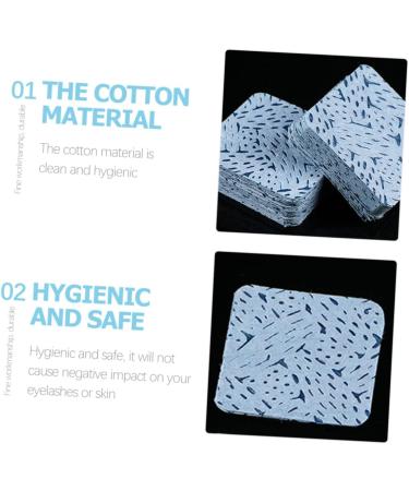 FOMIYES 15 Boxes Glue Bottle Mouth Wipe Lint Nail Wipes Blue Non-woven Fabric Wipes Lash Extension Cleaning Pads Non Woven Fabric Wipes Nail Cleanser Cotton Major Makeup Remover Wipes - Buy Online on GoSupps.com