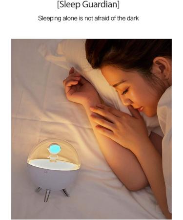 CHAW Cartoon Astronaut Guardian Night Light Music Sleep Aid Light Nursery Night Lights for Kids Teens blue With sleep aid sound - Buy Online on GoSupps.com