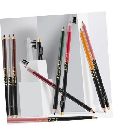 FOMIYES Black Eyeliner Pencils 12pcs Lip Liner Eyeliner Black Waterproof Eyeliner Make up Kit Matte Makeup Tool Makeup Pen Lips - Buy Online on GoSupps.com