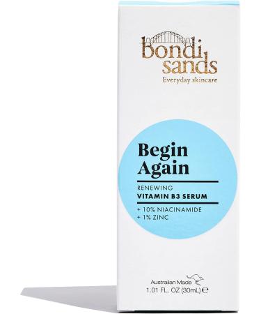 Bondi Sands Begin Again Vitamin B3 Serum 30mL | Vitamin B3 Serum | Suitable for Sensitive Skin | Vegan + Cruelty Free | 30ml/1.01 Fl Oz - Buy Online on GoSupps.com