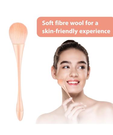 Super Large Makeup Brushes - Soft Fluffy Blush Foundation & Kabuki Brush for Blush Sunscreen & Cosmetics (Premium Pink - Buy Online on GoSupps.com