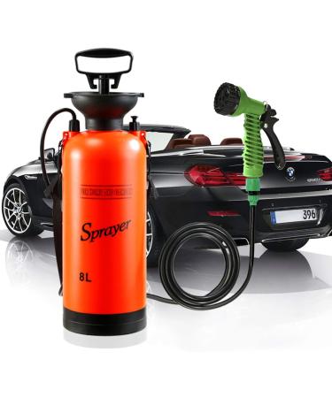 CLICIC 2 Gallon Pressure Sprayer with 7 Spray Modes for Camping Shower and Pet Bath - Buy Online on GoSupps.com