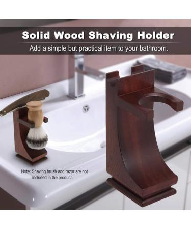 Premium Men's 3-in-1 Razor Shaver Set with Wooden Stand & Bowl - Complete Beard Grooming Kit for Sharp Shaves - Buy Online on GoSupps.com