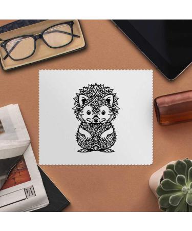Buy 2 Cute Hedgehog Microfiber Cleaning Cloths - Soft Durable & Eco-Friendly | International Shipping Available - Buy Online on GoSupps.com
